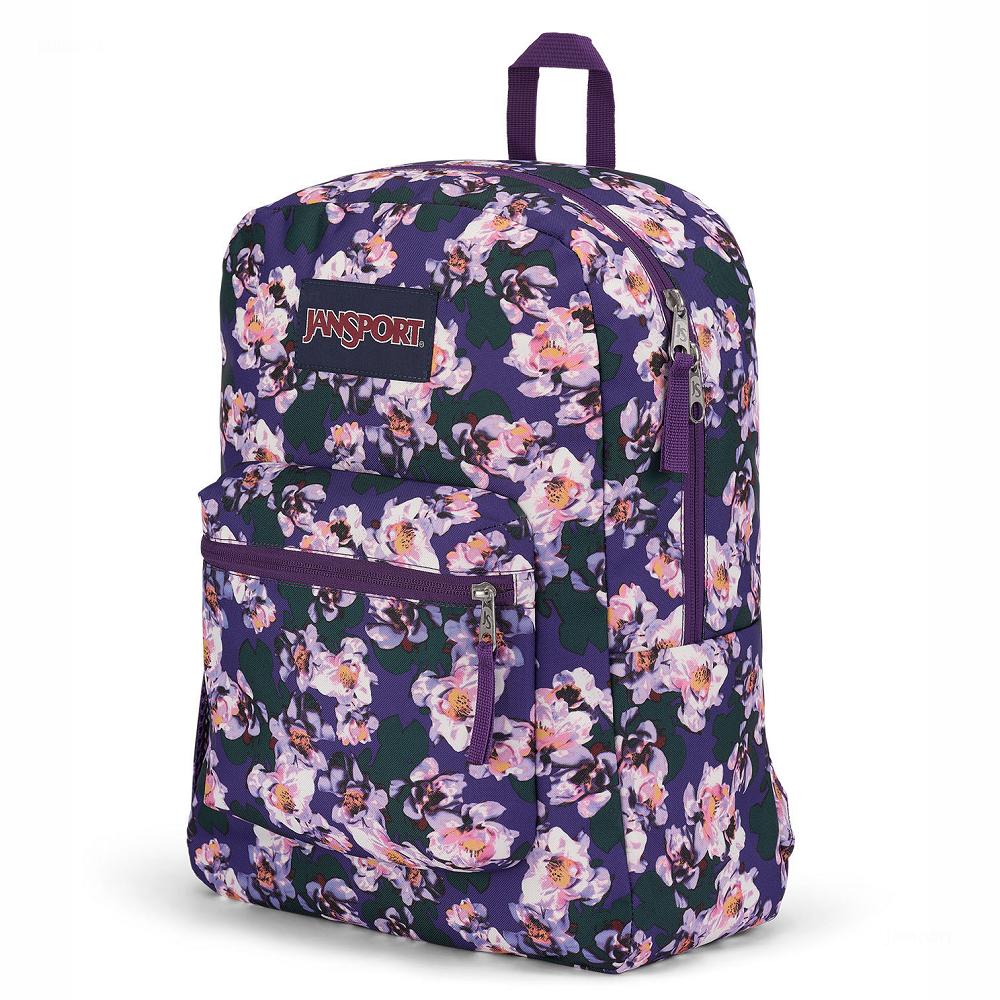 Sac à Dos Scolaire JanSport CROSS TOWN Violette | TPL-54303913